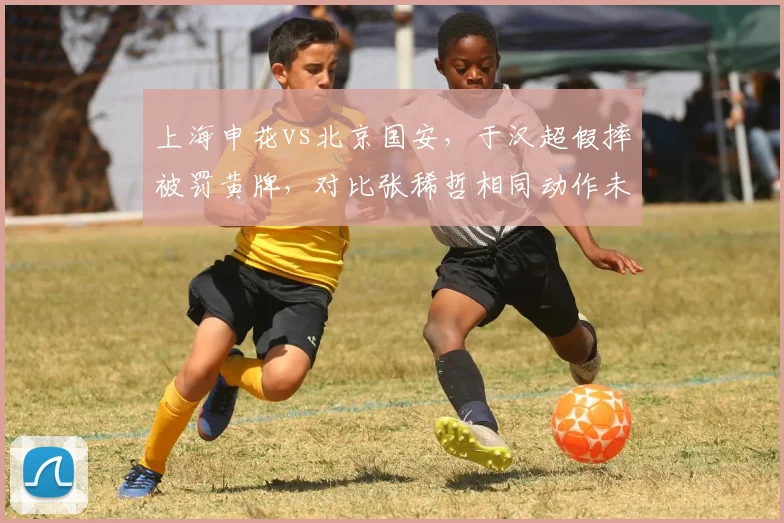 上海申花vs北京国安,于汉超假摔被罚黄牌,对比张稀哲相同动作未判引发争议